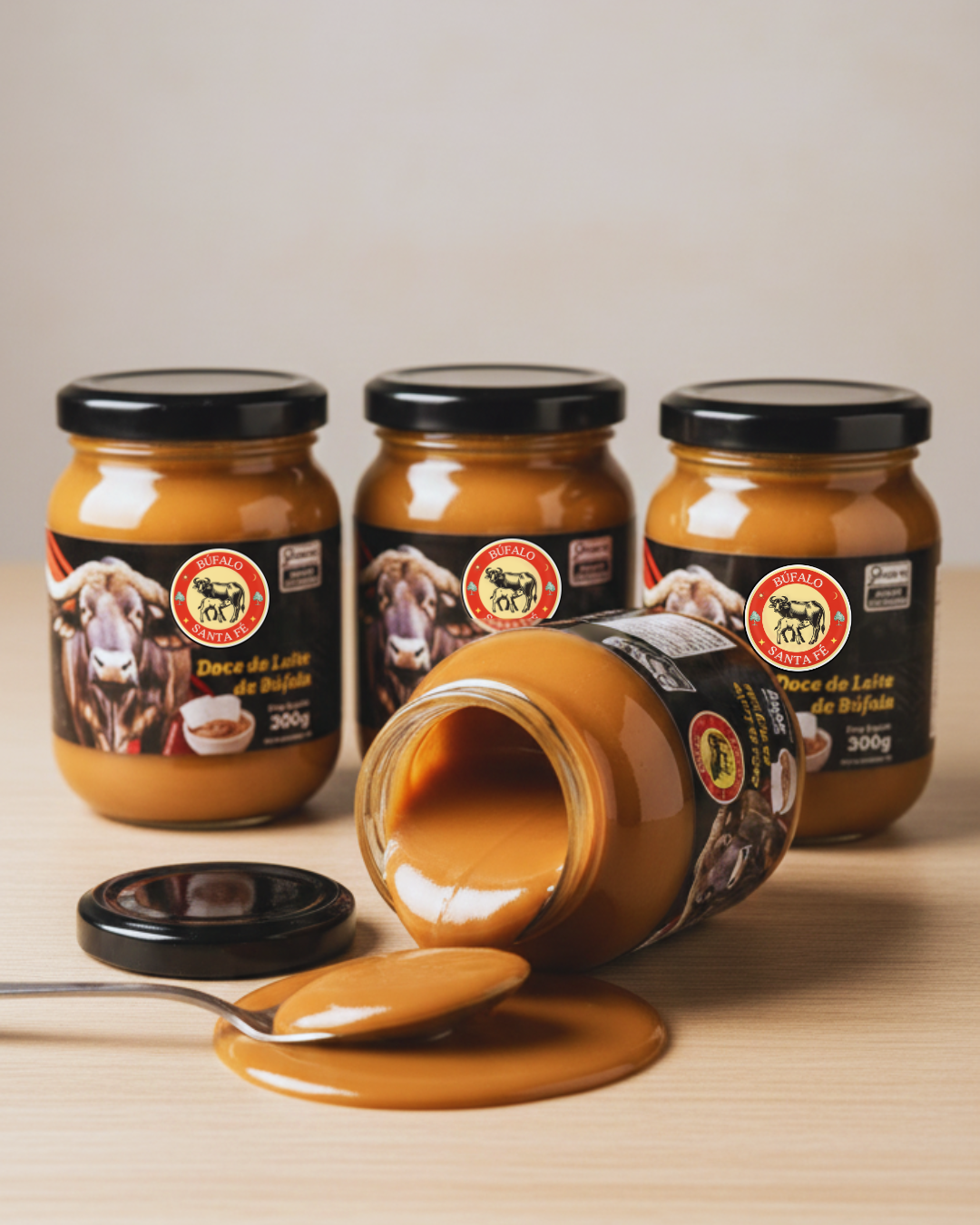 KIT 4 DOCES DE LEITE DE BÚFALA PREMIUM 300G