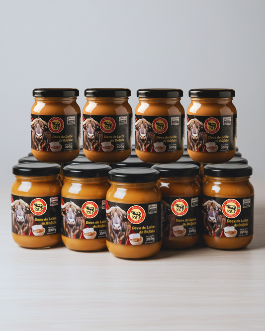 KIT CAIXA C/ 24 UN DOCE DE LEITE DE BÚFALA PREMIUM